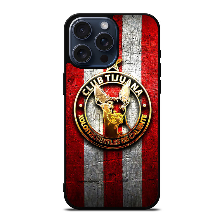 XOLOS TIJUANA GOLD LOGO iPhone 15 Pro Max Case Cover