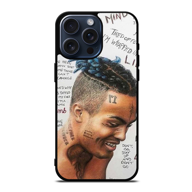 XXXTENTACION RAPPER iPhone 15 Pro Max Case Cover