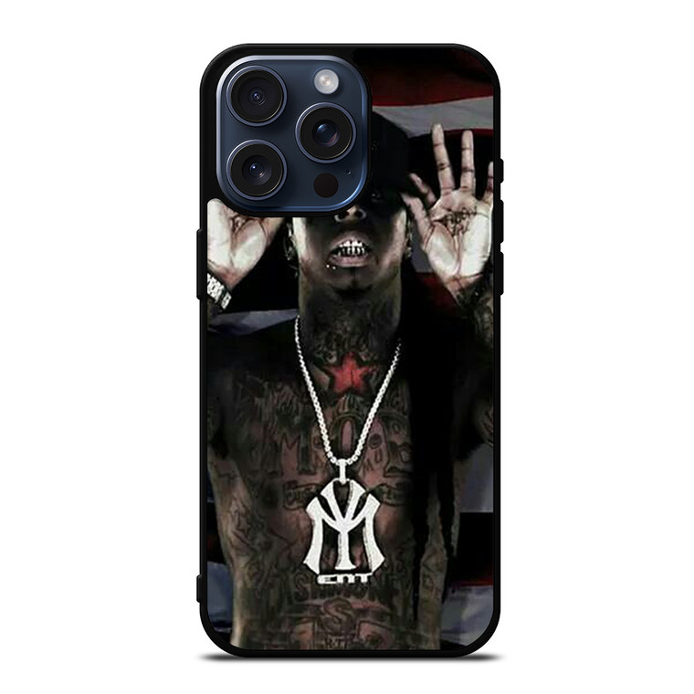 YOUNG MONEY LIL WAYNE RAPPER iPhone 15 Pro Max Case Cover