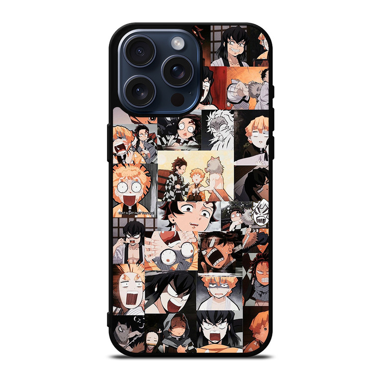 ZENITSU KAWAII COLLAGE iPhone 15 Pro Max Case Cover