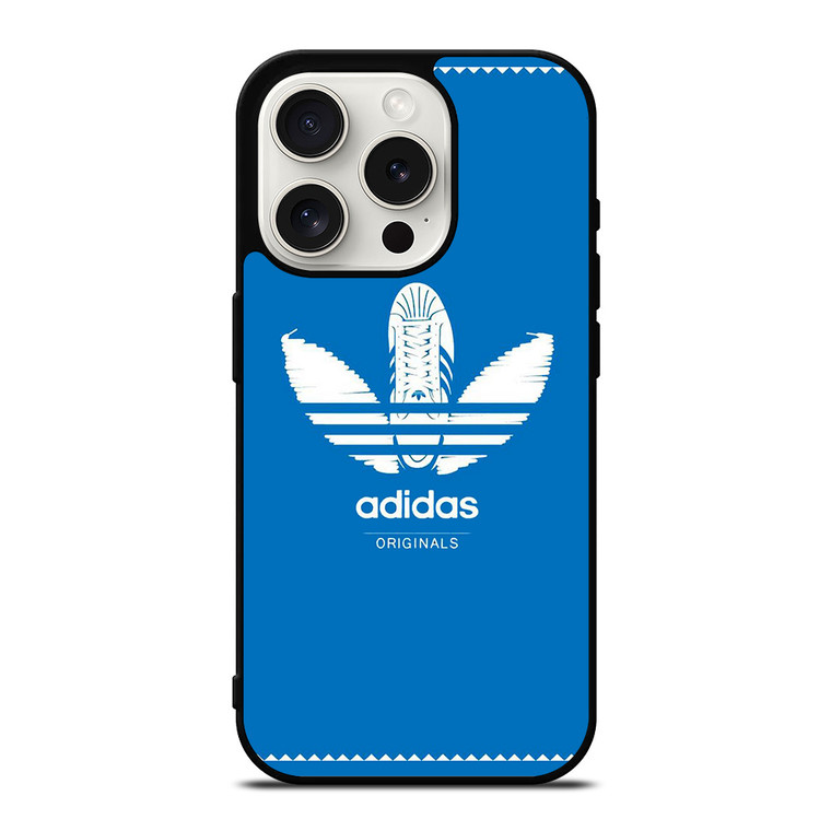 ADIDAS GIRLY BLUE iPhone 15 Pro Case Cover