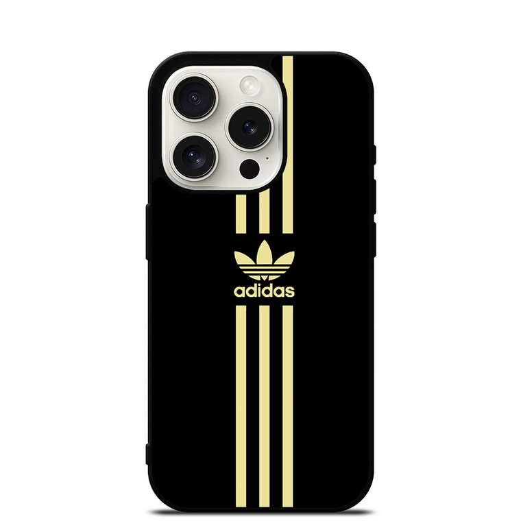 ADIDAS GOLD STRIPE 1 iPhone 15 Pro Case Cover