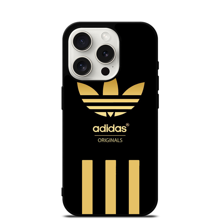 ADIDAS GOLD STRIPE 2 iPhone 15 Pro Case Cover