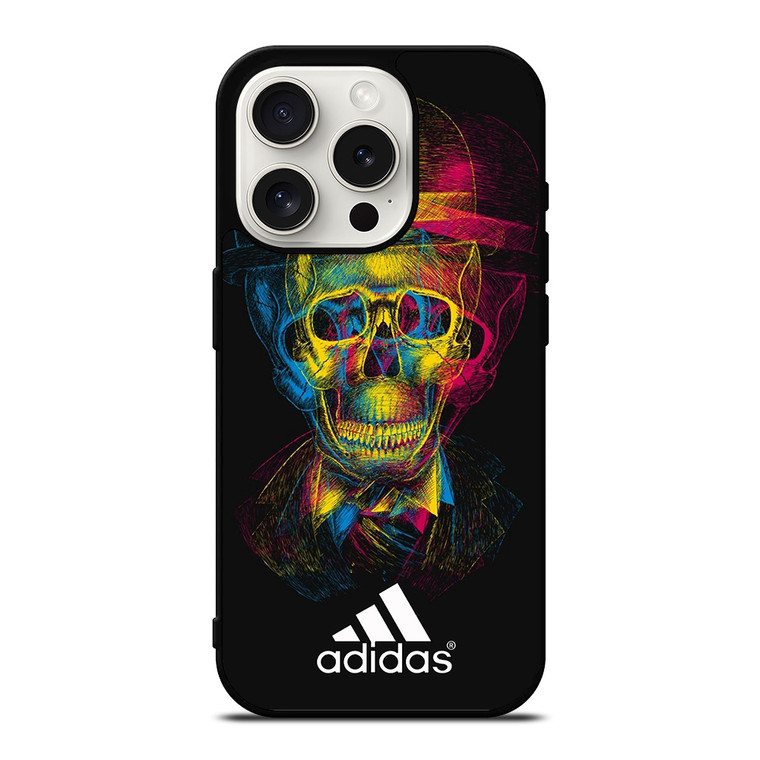 ADIDAS SKULL iPhone 15 Pro Case Cover