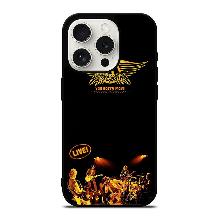 AEROSMITH LIVE iPhone 15 Pro Case Cover