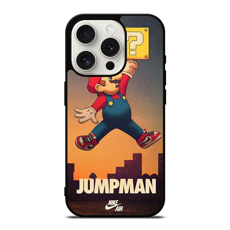 AIR JORDAN X MARIO BROS iPhone 15 Pro Case Cover