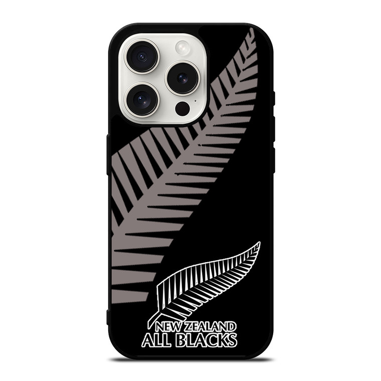 ALL BLACKS NEW ZEALAND RUGBY 2 iPhone 15 Pro Case Cover