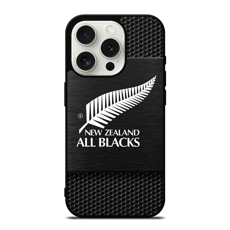 ALL BLACKS NEW ZEALAND RUGBY 4 iPhone 15 Pro Case Cover