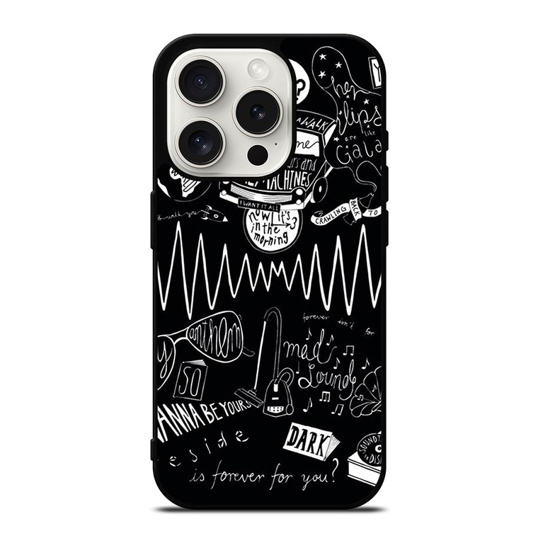 ARCTIC MONKEYS LYRIC iPhone 15 Pro Case Cover ARCTIC MONKEYS LYRIC iPhone 15 Pro Case Cover