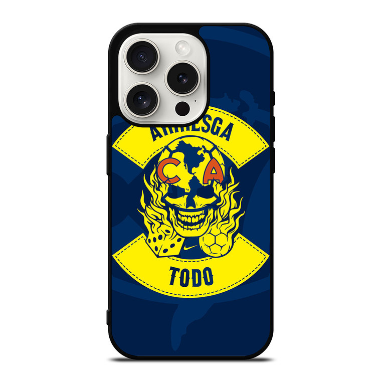 ARRIESGA TODO CLUB AMERICA iPhone 15 Pro Case Cover ARRIESGA TODO CLUB AMERICA iPhone 15 Pro Case Cover
