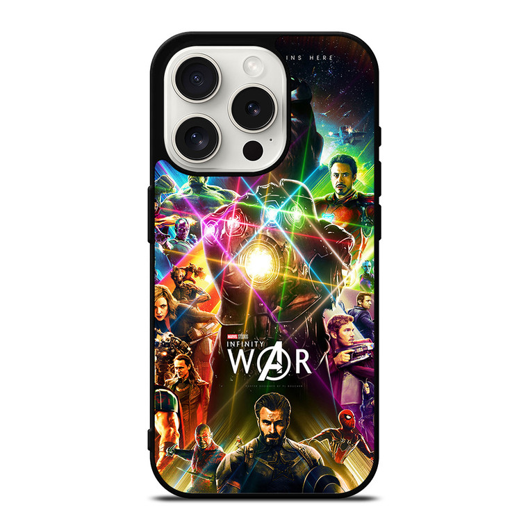 AVENGERS INFINITY WAR 3 iPhone 15 Pro Case Cover