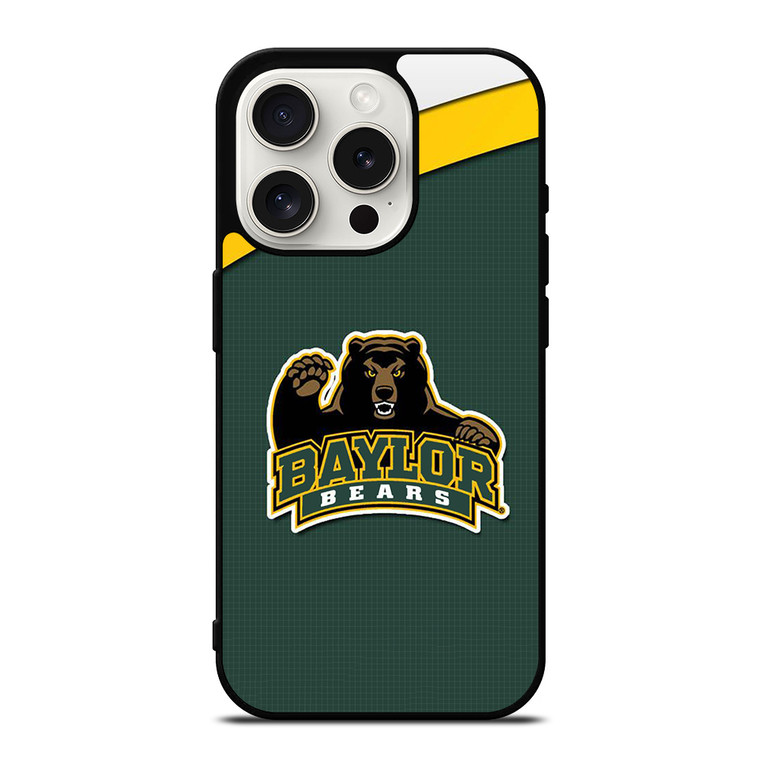 BAYLOR BEARS BASKETBALL ICON iPhone 15 Pro Case Cover