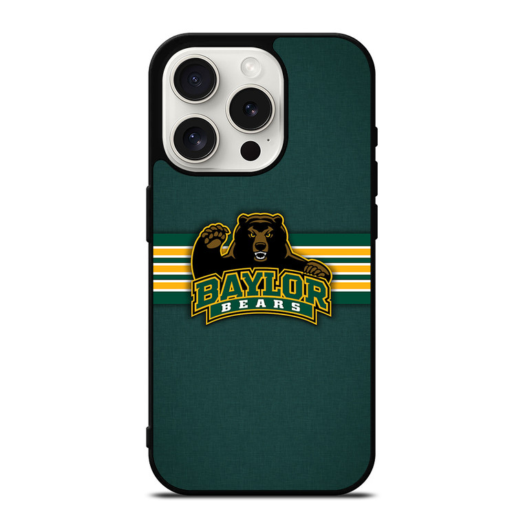 BAYLOR BEARS BASKETBALL iPhone 15 Pro Case Cover