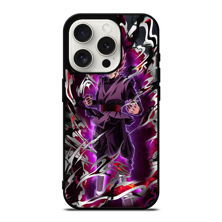 BLACK GOKU SUPER SAIYAN ROSE iPhone 15 Pro Case Cover