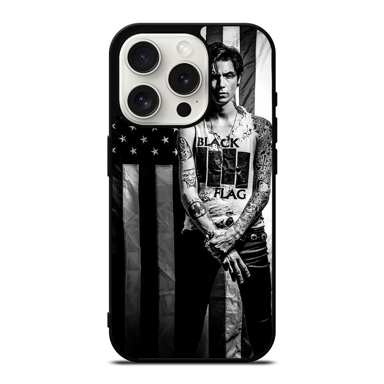 BLACK VEIL BRIDES ANDY BIERSACK iPhone 15 Pro Case Cover