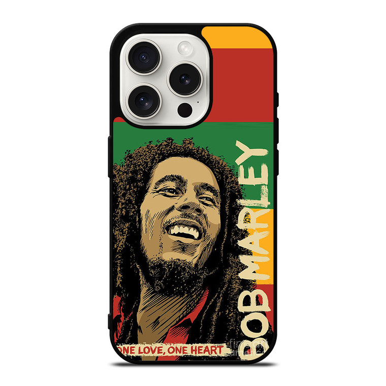 BOB MARLEY REGGAE 2 iPhone 15 Pro Case Cover
