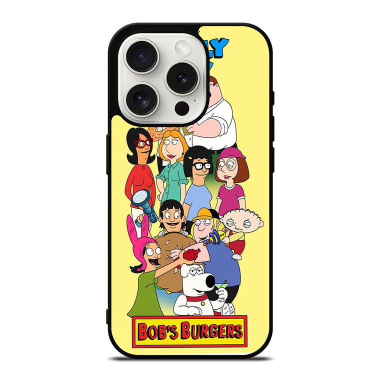 BOB'S BURGERS CHARACTER iPhone 15 Pro Case Cover