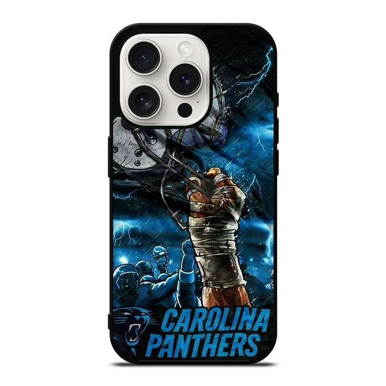 CAROLINA PANTHERS FOOTBALL iPhone 15 Pro Case Cover