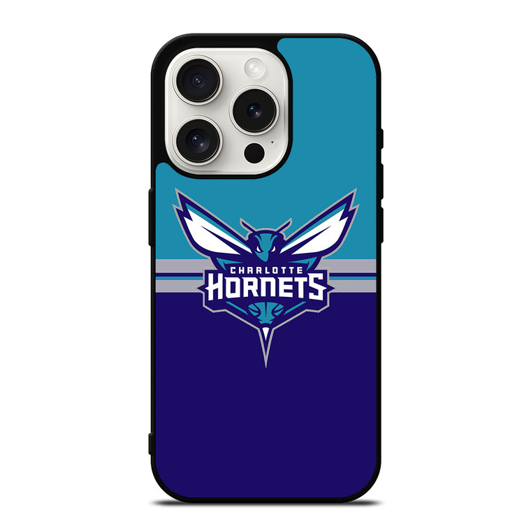 CHARLOTTE HORNETS BASKETBALL LOGO iPhone 15 Pro Case Cover