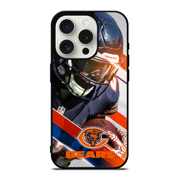 CHICAGO BEARS PRIDE iPhone 15 Pro Case Cover