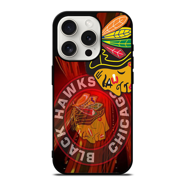 CHICAGO BLACKHAWKS iPhone 15 Pro Case Cover