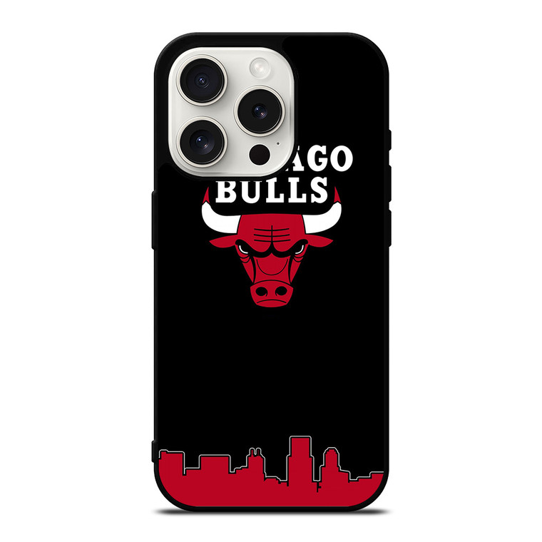 CHICAGO BULLS TEAM iPhone 15 Pro Case Cover