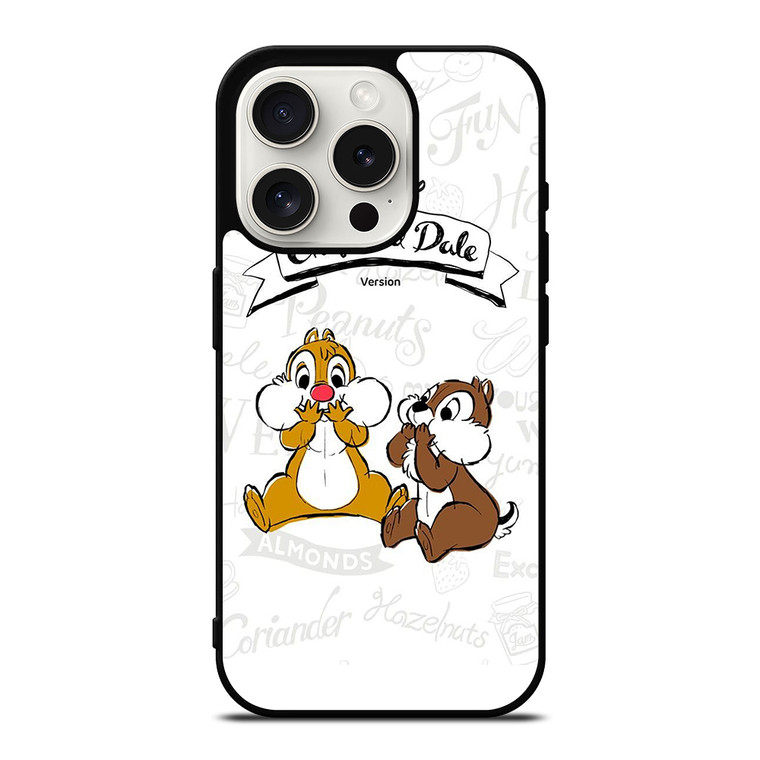 CHIP AND DALE CARTOON DISNEY iPhone 15 Pro Case Cover
