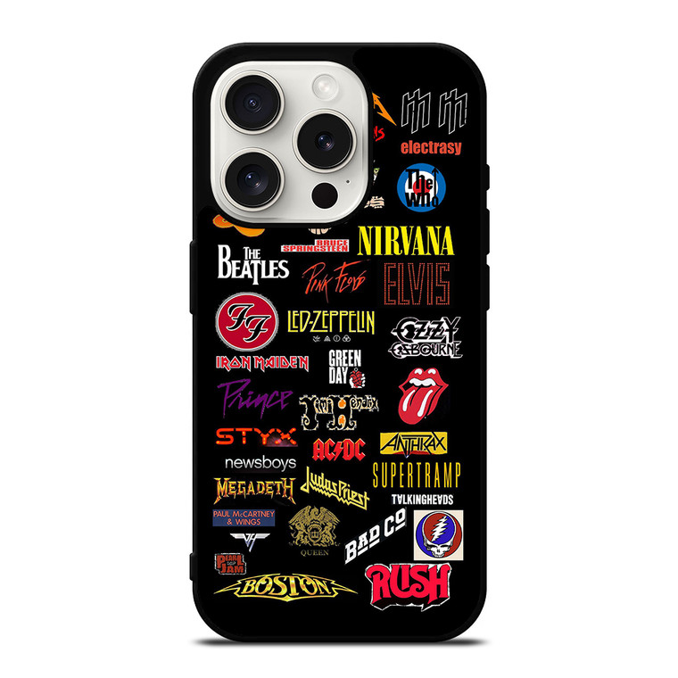 CLASSIC ROCK BAND 1 iPhone 15 Pro Case Cover