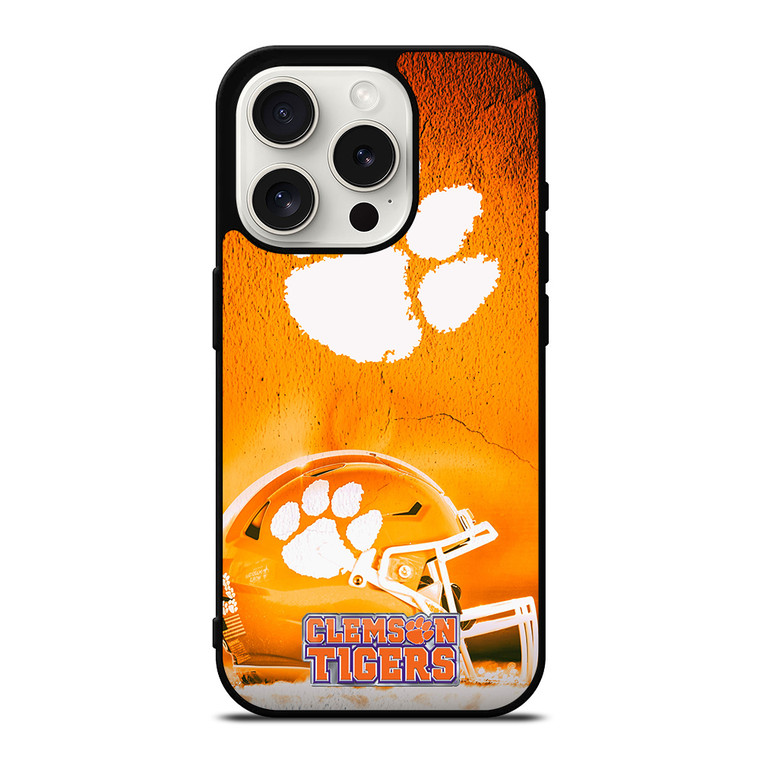 CLEMSON TIGERS FOOTBALL iPhone 15 Pro Case Cover