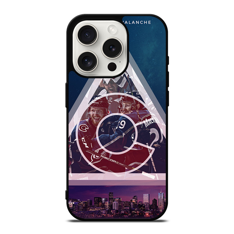 COLORADO AVALANCHE TEAM iPhone 15 Pro Case Cover