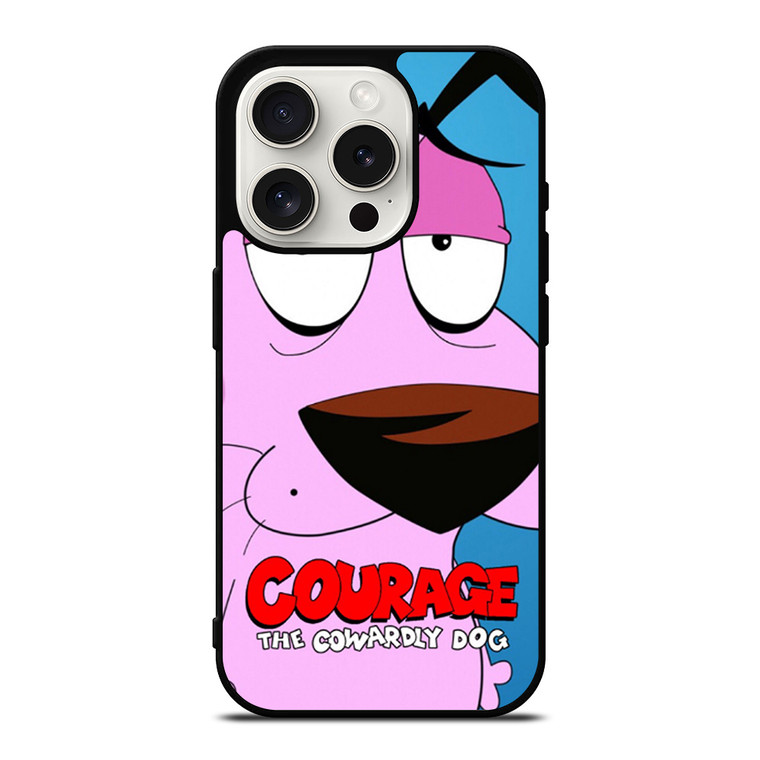 COURAGE THE COWARDLY DOG 2 iPhone 15 Pro Case Cover