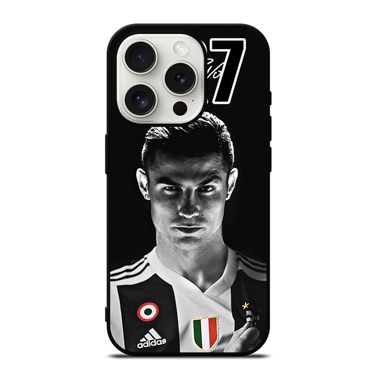 CRISTIANO RONALDO JUVE 1 iPhone 15 Pro Case Cover
