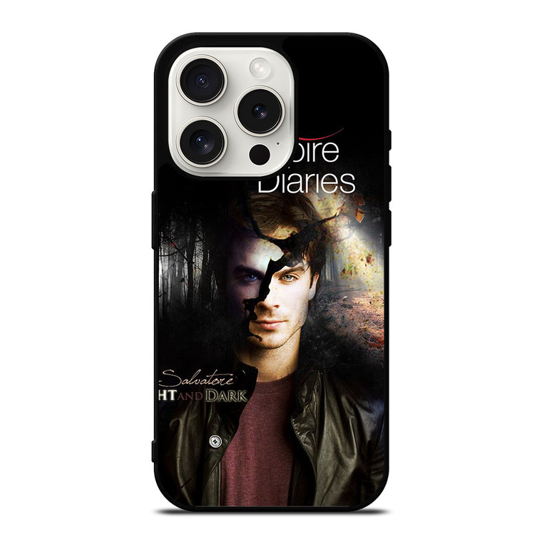 DAMON SALVATORE THE VAMPIRE iPhone 15 Pro Case Cover