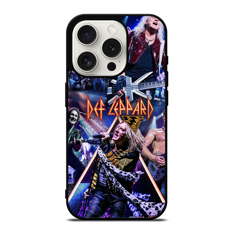 DEF LEPPARD ROCK BAND iPhone 15 Pro Case Cover