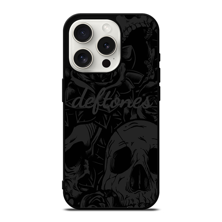 DEFTONES SKULL LOGO iPhone 15 Pro Case Cover