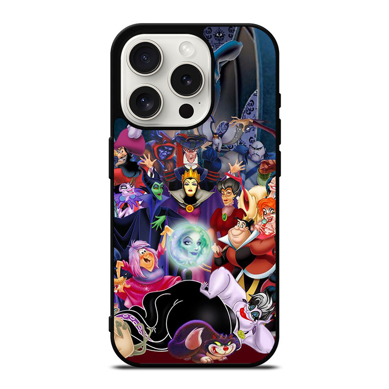 DISNEY PRINCESS VILLAINS 2 iPhone 15 Pro Case Cover