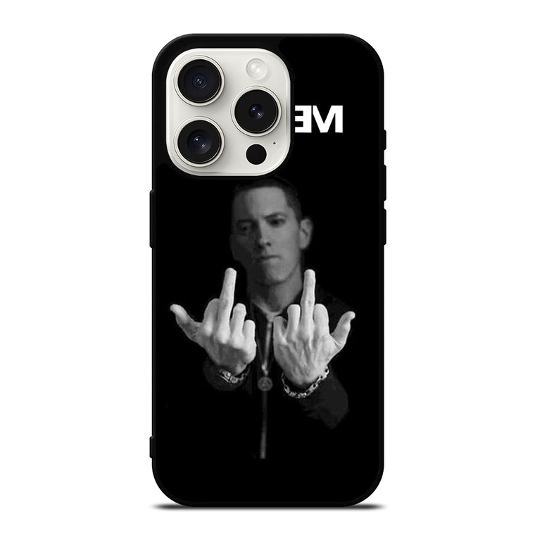 EMINEM AMERICAN RAPPER iPhone 15 Pro Case Cover