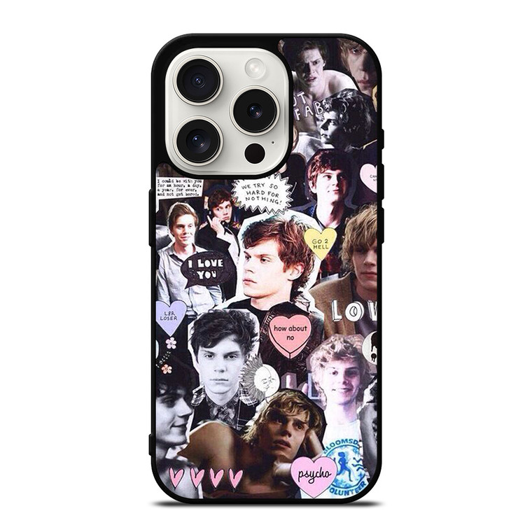 EVAN PETERS COLLAGE 2 iPhone 15 Pro Case Cover