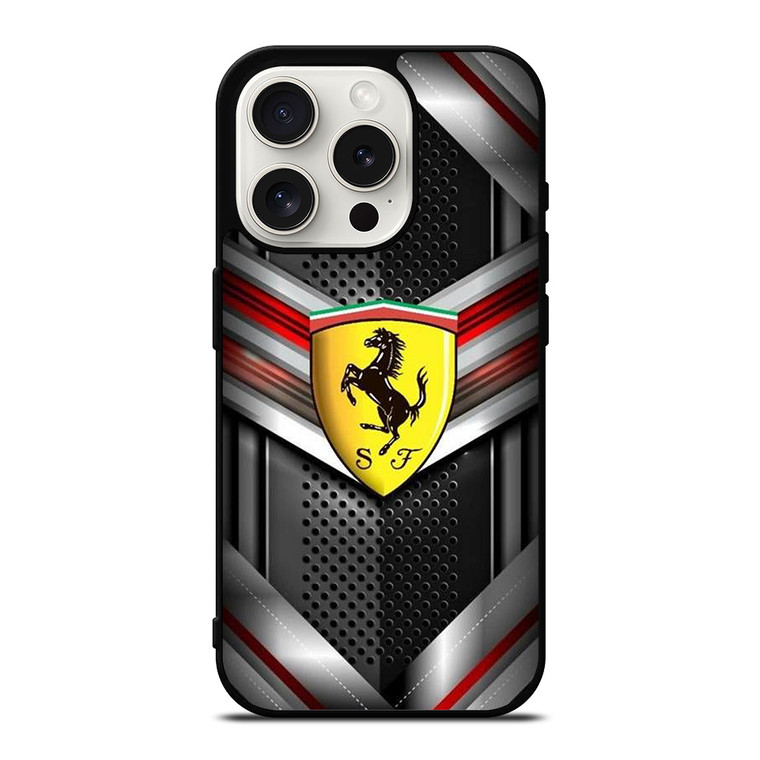 FERRARI HORSE LOGO iPhone 15 Pro Case Cover