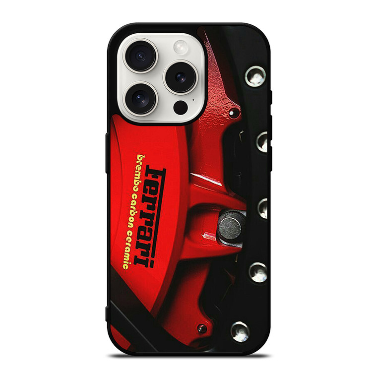 FERRARI LOGO RIM iPhone 15 Pro Case Cover