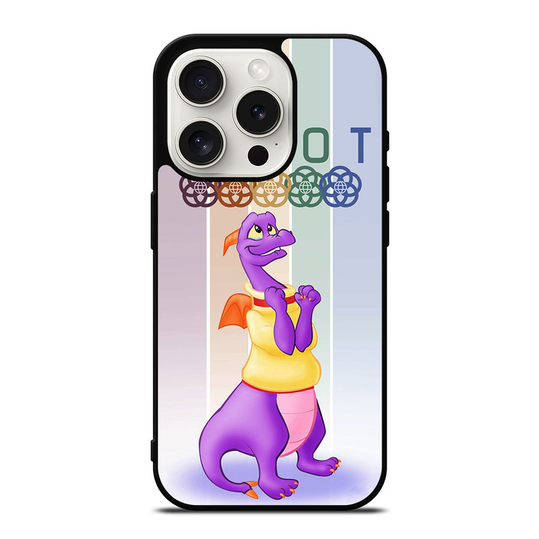 FIGMENT EPCOT DISNEY CARTOON iPhone 15 Pro Case Cover