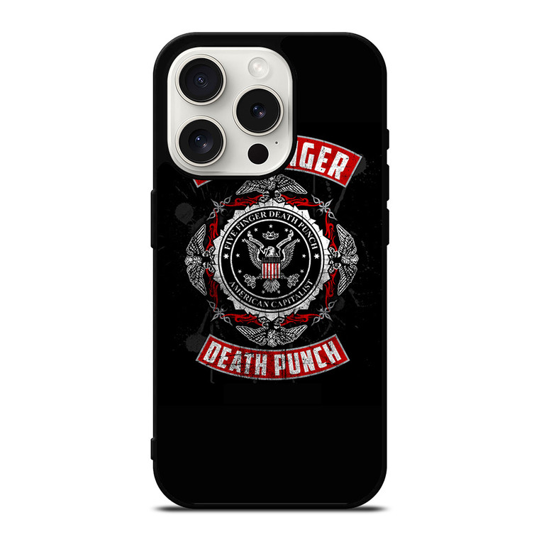 FIVE FINGER DEATH PUNCH LOGO iPhone 15 Pro Case Cover