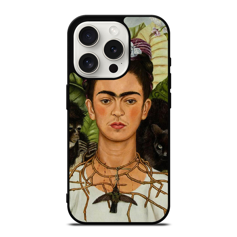 FRIDA KAHLO ART iPhone 15 Pro Case Cover