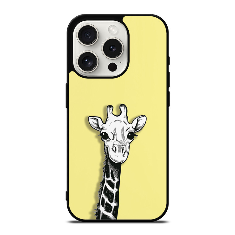 GIRAFFE PRETTY iPhone 15 Pro Case Cover