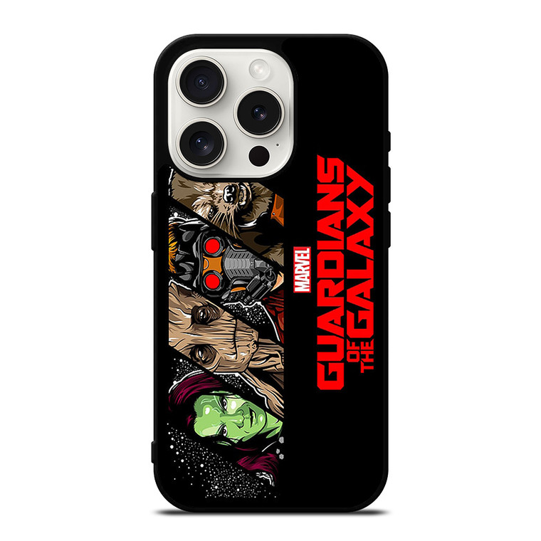 GUARDIANS OF THE GALAXY MARVEL iPhone 15 Pro Case Cover