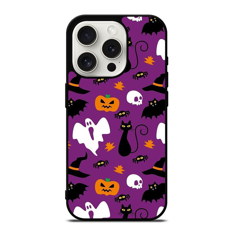 HALLOWEEN PATTERN CUTE 2 iPhone 15 Pro Case Cover