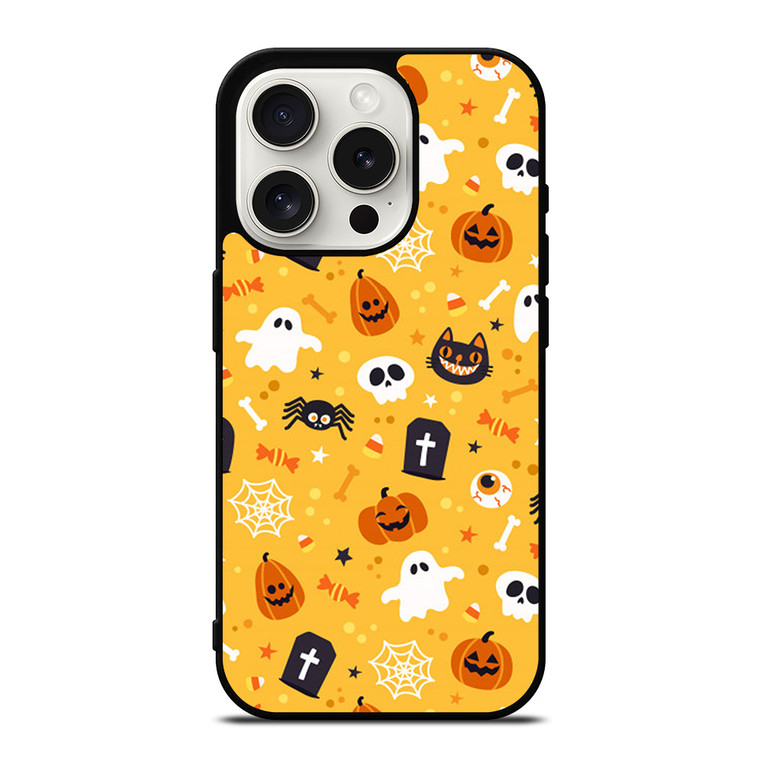 HALLOWEEN PATTERN CUTE iPhone 15 Pro Case Cover HALLOWEEN PATTERN CUTE iPhone 15 Pro Case Cover