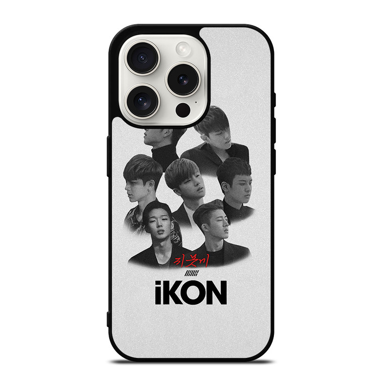 IKON KPOP iPhone 15 Pro Case Cover