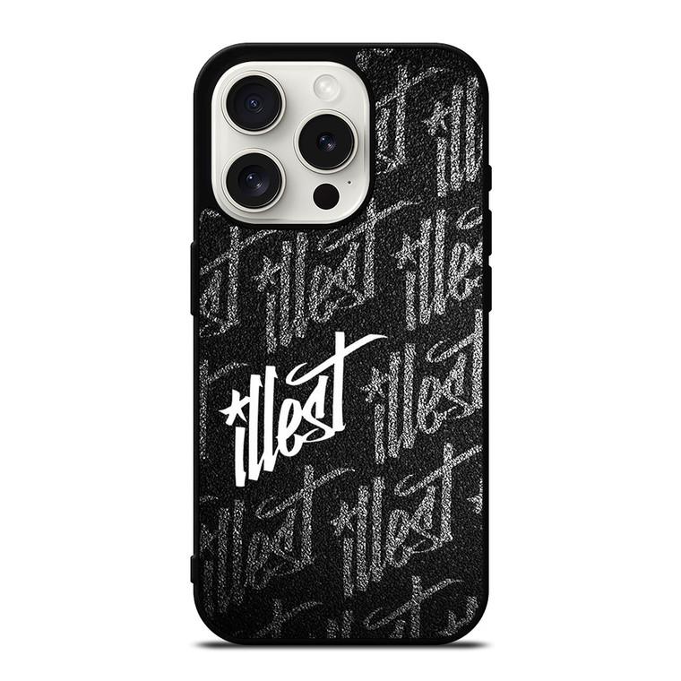 ILLEST STICKER DESIGN iPhone 15 Pro Case Cover