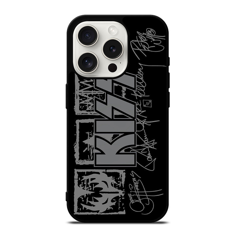 KISS BAND 1 iPhone 15 Pro Case Cover